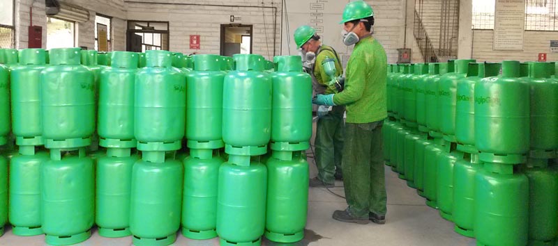 Aumento del precio del GLP o gas Propano